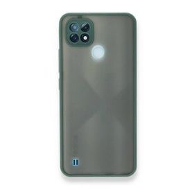 Realme C21 Montreal Silikon Kapak Yeşil Kılıf