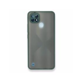 Realme C21 Montreal Silikon Kapak Yeşil Kılıf