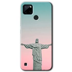 Realme C21 Rio Baskılı Uyumlu Silikon Kılıf