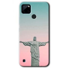 Realme C21 Rio Baskılı Uyumlu Silikon Kılıf