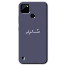 Realme C21 Sigara Zararlıdır Baskılı Uyumlu Silikon Kılıf