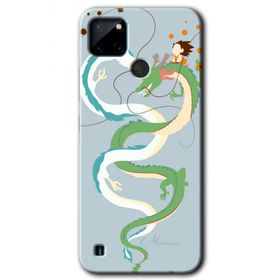 Realme C21 Snake Friendship Baskılı Uyumlu Silikon Kılıf