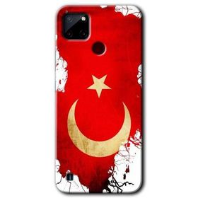 Realme C21 Türkiyem Baskılı Uyumlu Silikon Kılıf