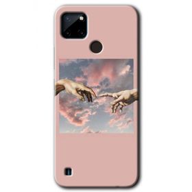 Realme C21 Tutunamayanlar Baskılı Uyumlu Silikon Kılıf