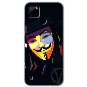 Realme C21 Vendetta Baskılı Uyumlu Silikon Kılıf
