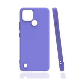 Realme C21Y Lila Uyumlu Silikon Kılıf