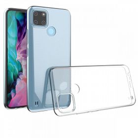 Realme C21Y Lüx Şeffaf Silikon Kılıf