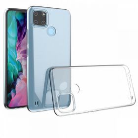 Realme C21Y Lüx Şeffaf Silikon Kılıf