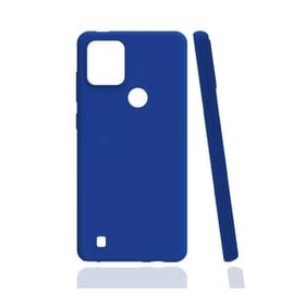 Realme C21Y Mavi Uyumlu Silikon Kılıf