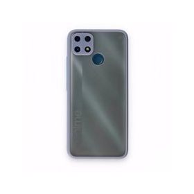 Realme C25 Montreal Silikon Kapak Gri Kılıf