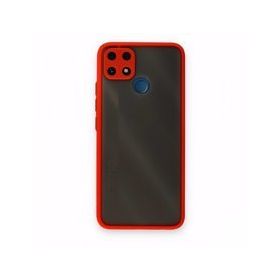 Realme C25 Montreal Silikon Kapak Kırmızı Kılıf