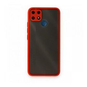 Realme C25 Montreal Silikon Kapak Kırmızı Kılıf