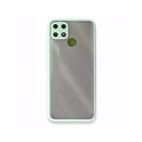 Realme C25 Montreal Silikon Kapak Turkuaz Kılıf