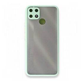 Realme C25 Montreal Silikon Kapak Turkuaz Kılıf