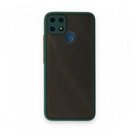 Realme C25 Montreal Silikon Kapak Yeşil Kılıf