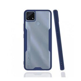 Realme C25 Platin Silikon Lacivert Kılıf