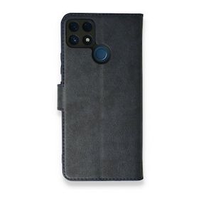 Realme C25 Trend S Plus Kapaklı Lacivert Kılıf
