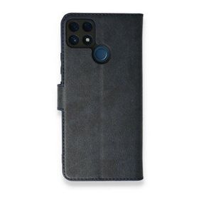 Realme C25 Trend S Plus Kapaklı Lacivert Kılıf