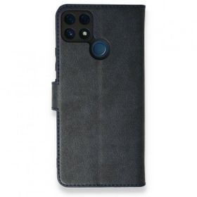 Realme C25 Trend S Plus Kapaklı Lacivert Kılıf