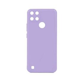 Realme C25Y Lila Uyumlu Silikon Kılıf