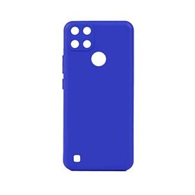Realme C25Y Mavi Uyumlu Silikon Kılıf