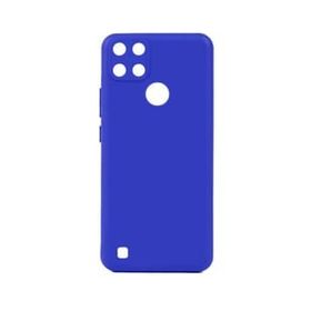 Realme C25Y Mavi Uyumlu Silikon Kılıf