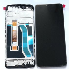 Realme RMX2027 RMX2020 RMX2021 C3 Çıtalı LCD Dokunmatik Ekran