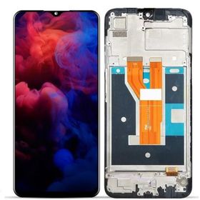 Realme RMX3201 C21 Çıtalı LCD Dokunmatik Ekran