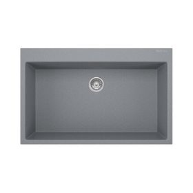 RealStone K003 Didyma 58 76.5x50 cm Tezgah Üstü Gri Granit Eviye