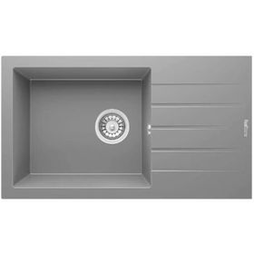 RealStone P010 Assos 76 Xl Gri Granit 76X43.5 cm Mutfak Eviyesi