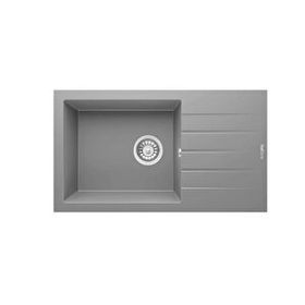RealStone P010 Assos 76 Xl Gri Granit 76X43.5 cm Mutfak Eviyesi