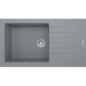 RealStone P011 Assos 86 XL 86x43.5 cm Tezgah Üstü Gri Granit Eviye