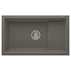 RealStone P017 Patara 77x46 Gri Granit Eviye