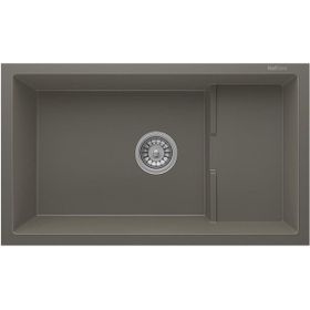 RealStone P017 Patara 77x46 Gri Granit Eviye