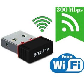 Realtek 300 Mbps USB Wireless Nano Ağ Adaptörü