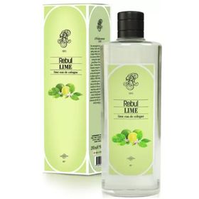 Rebul 250 ml Lime Cam Şişe EDC Kolonya