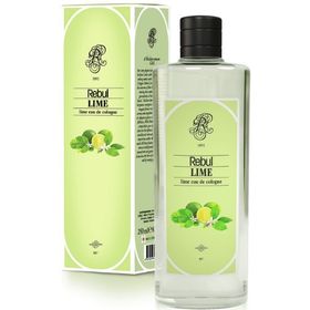 Rebul 250 ml Lime Cam Şişe EDC Kolonya