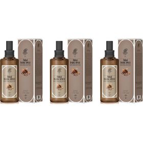 Rebul 3x100 ml Dark Spice Kolonyası Sprey Cam Şişe