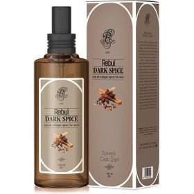 Rebul 3x100 ml Dark Spice Kolonyası Sprey Cam Şişe
