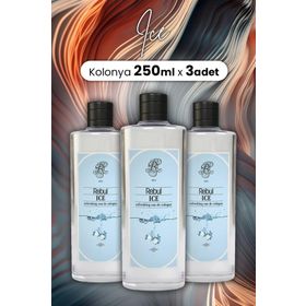 Rebul 3x250 ml Ice Kolonya