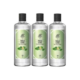 Rebul 3x270 ml 80 Derece Lime Kolonyası