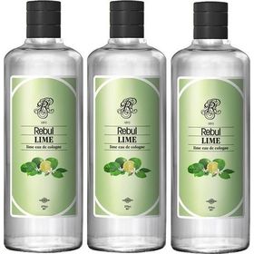 Rebul 3x270 ml 80 Derece Lime Kolonyası