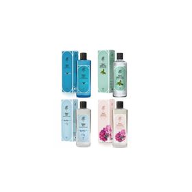 Rebul 4x270 ml Bouquet + Aqua + Green Tea + Ice Kolonya