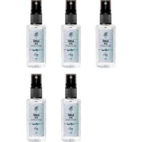 Rebul 5x50 ml Ice Kolonya Sprey Pet Şişe