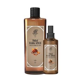 Rebul 80 Derece Dark Spice 270 ml + 100 ml Cam Sprey Kolonya