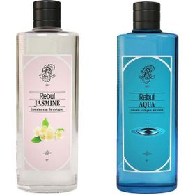 Rebul Aqua 250 ml + Jasmine 250 ml Kolonya