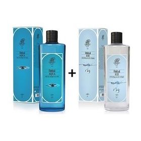 Rebul Aqua 270 ml Cam Şişe Kolonya + Rebul Ice 270 ml Cam Şişe Kolonya