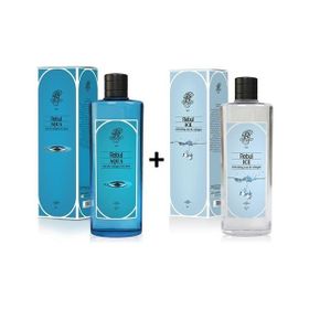 Rebul Aqua 270 ml Cam Şişe Kolonya + Rebul Ice 270 ml Cam Şişe Kolonya