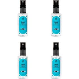 Rebul Aqua 50 ml 4 Adet Sprey Kolonya