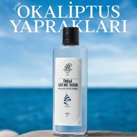 Rebul Azure Noir Cam Şişe 250 ml Kolonya